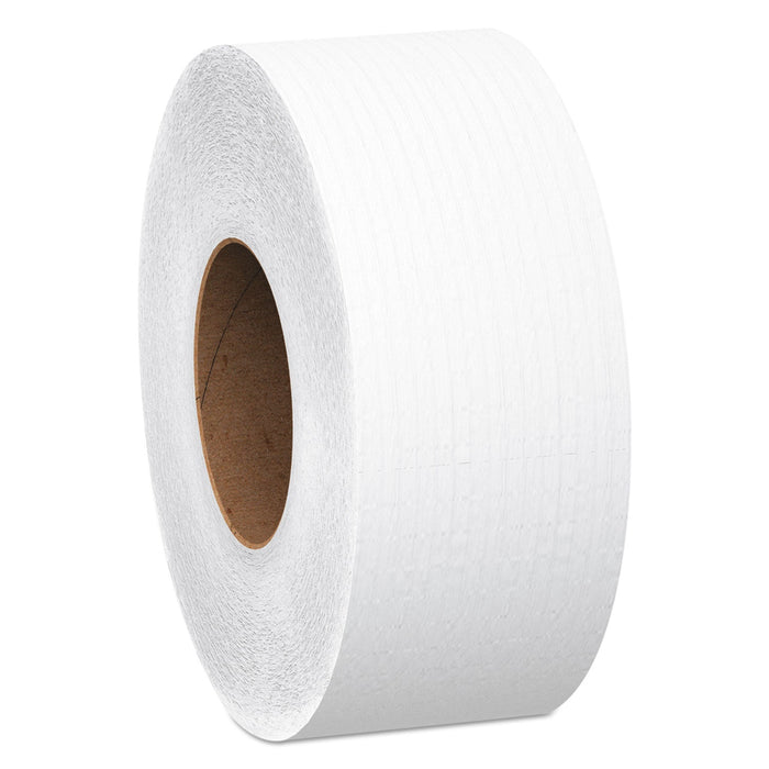 Scott Essential JRT Extra Long Bathroom Tissue, Septic Safe, 2-Ply, White, 3.55" x 2,000 ft, 6 Rolls/Carton