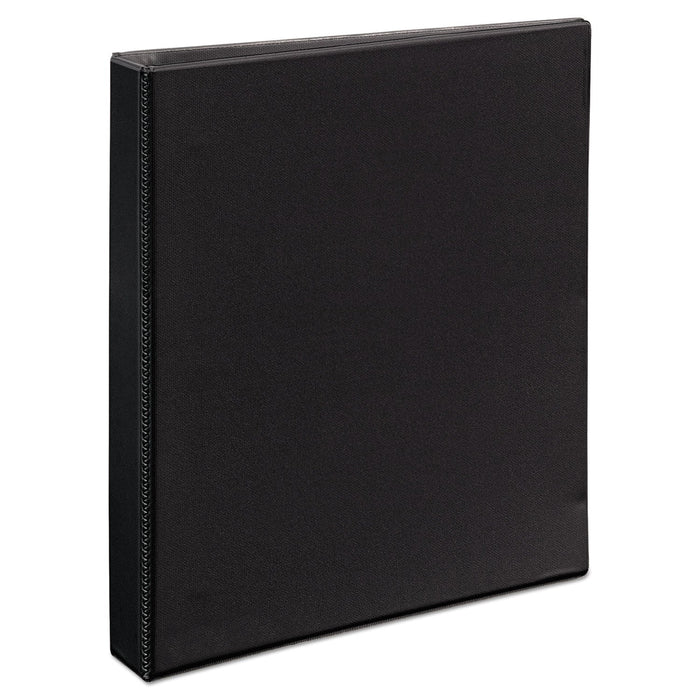 Avery Durable View Binder with DuraHinge and EZD Rings, 3 Rings, 1" Capacity, 11 x 8.5, Black, (9300)