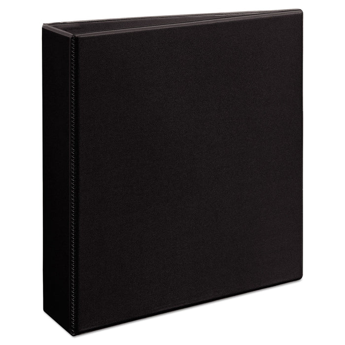 Avery Durable View Binder with DuraHinge and EZD Rings, 3 Rings, 2" Capacity, 11 x 8.5, Black, (9500)