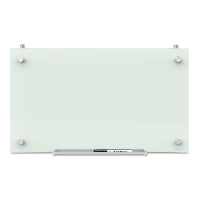 Quartet Infinity Magnetic Glass Dry Erase Cubicle Board, 18 x 30, White