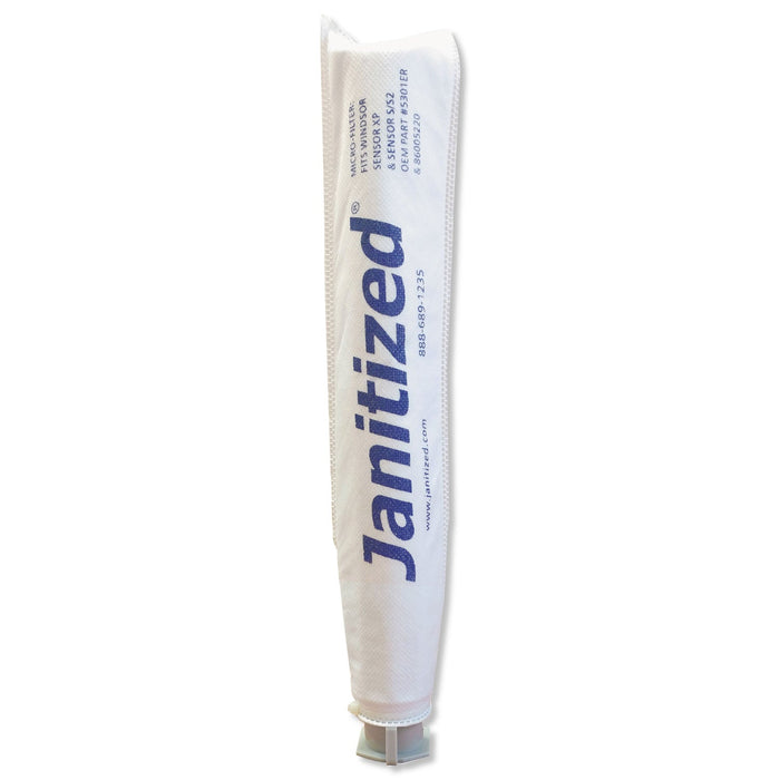 Janitized Vacuum Micro Filter Designed to Fit Windsor Sensor XP/S/S2, 25/Carton