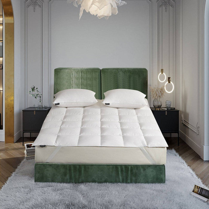 BEAUTYREST Breathable Down 3inches Mattress Topper, Twin by Vanessa Jane