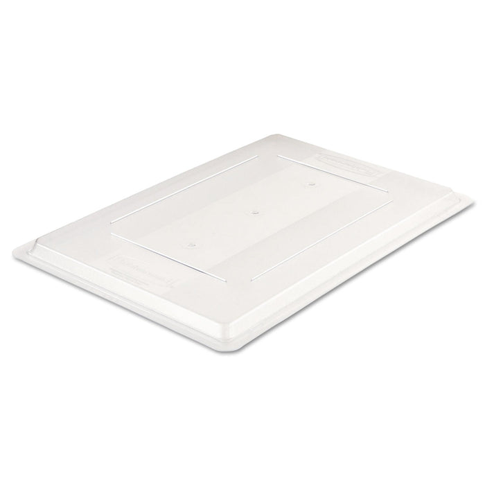 Rubbermaid Food/Tote Box Lids, 26 x 18, Clear, Plastic