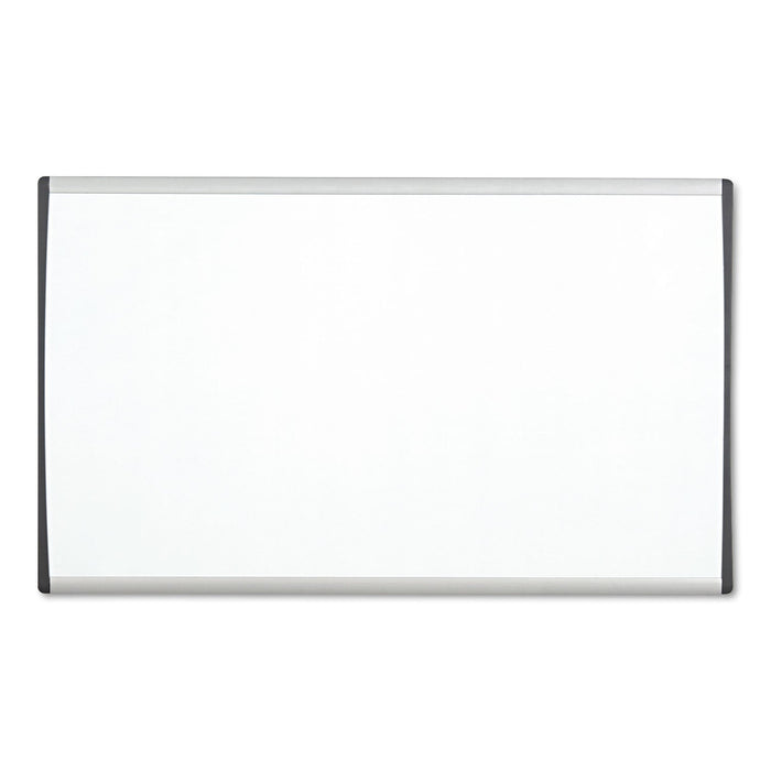 Quartet Magnetic Dry-Erase Board, Steel, 14 x 24, White Surface, Silver Aluminum Frame