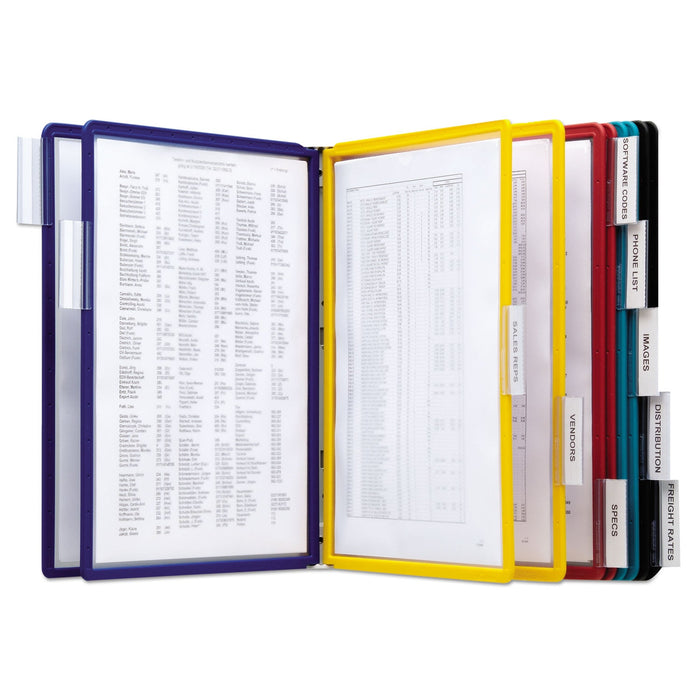 Durable VARIO Wall Reference System, 10 Panels, Assorted Borders and Panels