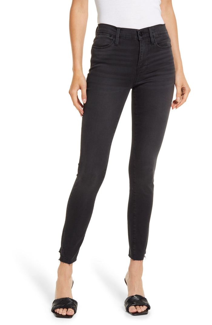 FRAME Le High Skinny Jeans in Billups Chew, Size 24 by Vanessa Jane