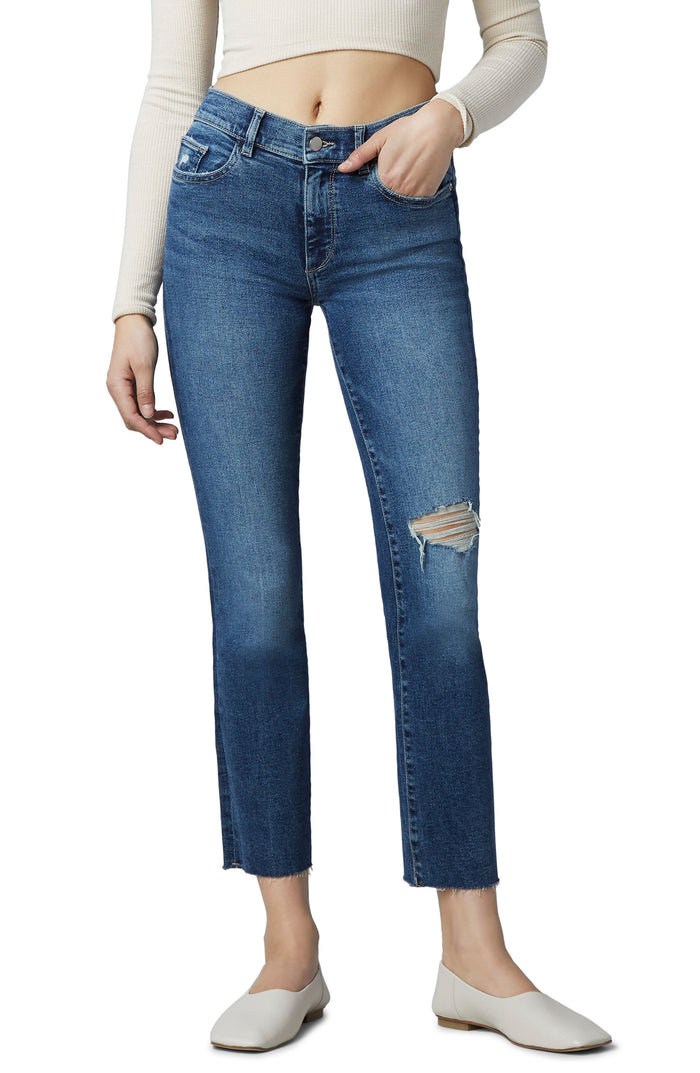 DL1961 Womens Mara Instasculpt Ankle Straight Leg Jeans by Vanessa Jane