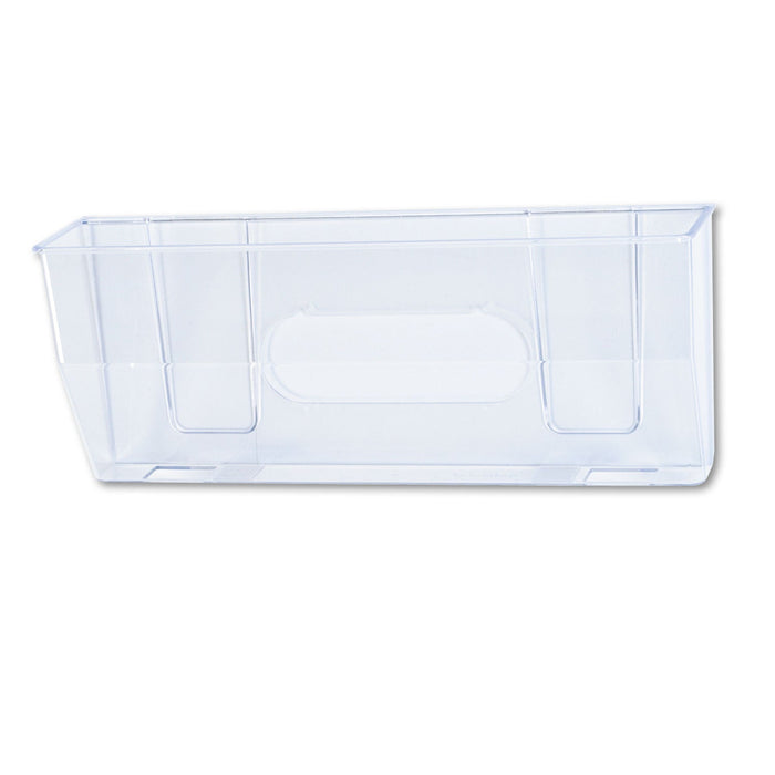 deflecto Magnetic DocuPocket Wall File, Legal/Letter Size, 15" x 3" x 6.38", Clear