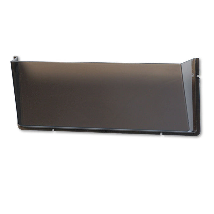 deflecto Unbreakable DocuPocket Wall File, Legal Size, 17.5" x 3" x 6.5", Smoke