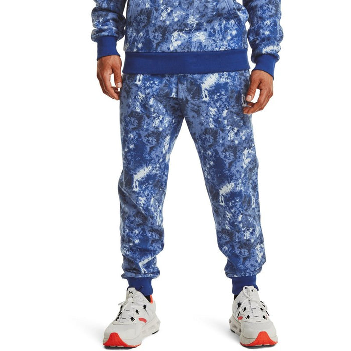 Under Armour Rival Fleece Cloud Jogger Pant – Men’s – Tech Blue / White, Size M by Vanessa Jane