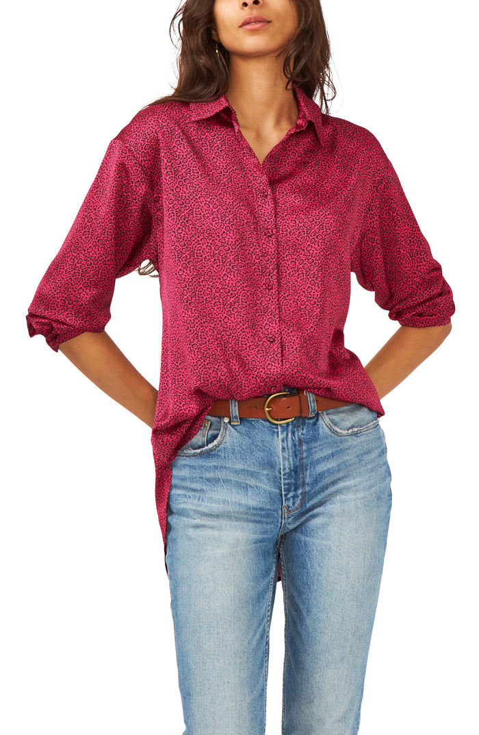 Vince Camuto Printed Blouse, Size Medium by Vanessa Jane