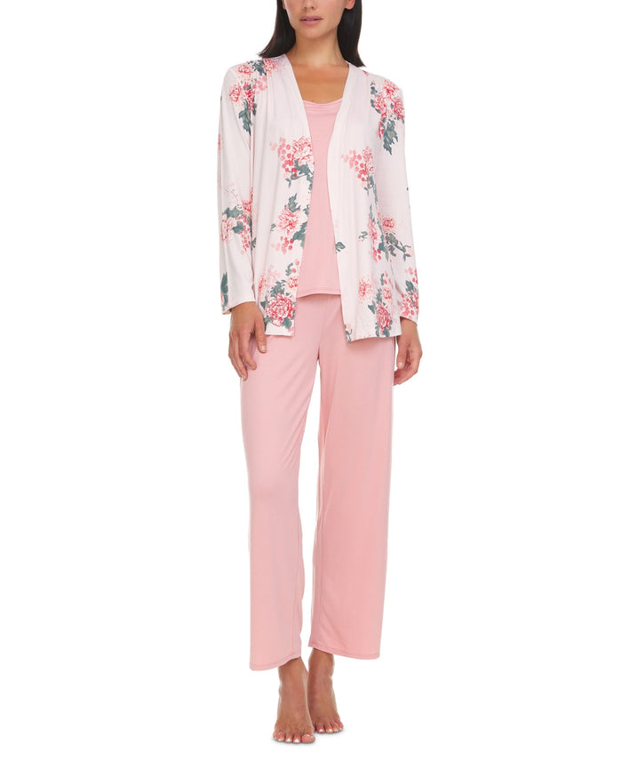 Flora by Flora Nikrooz Sam Travel Cardigan, Size Large by Vanessa Jane