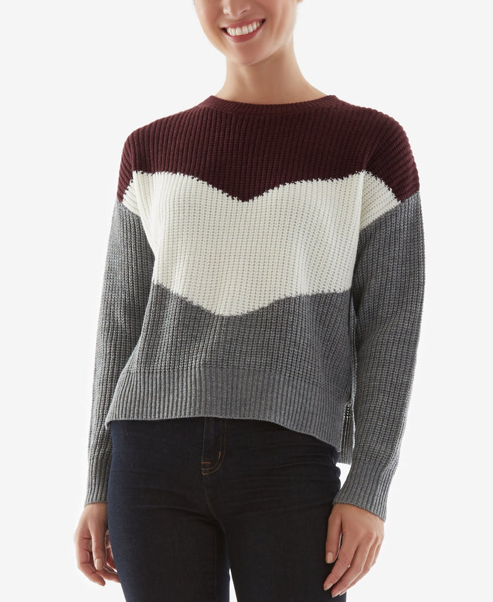 Bcx Juniors Colorblocked Sweater, Size XS by Vanessa Jane