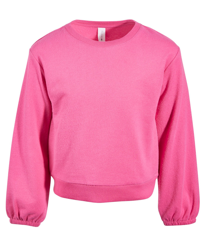 ID Ideology Little Girls Fleece Sweatshirt, Size 6X by Vanessa Jane
