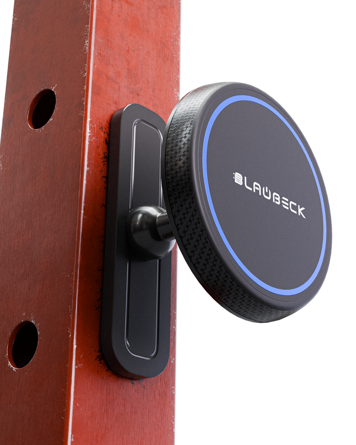 Magnetic Gym Phone Mount for MagSafe and Android by BLAUBECK