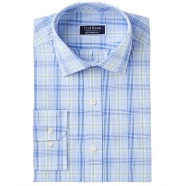 Club Room Mens Classic/Regular-Fit Stretch Wrinkle-Resistant by Vanessa Jane