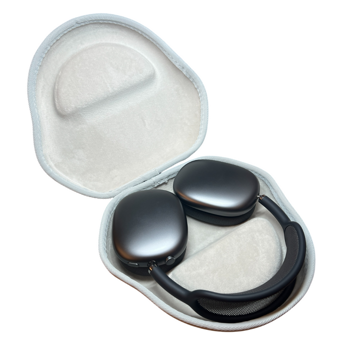 CentralSound Hard Cover Carrying Case for Apple AirPods Max Headphones Black by CentralSound
