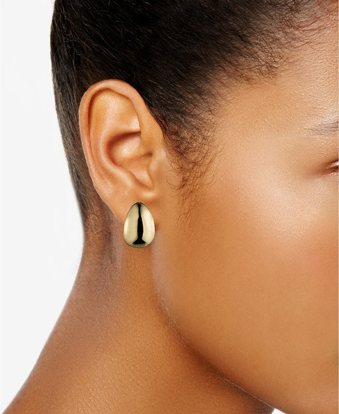 Anne Klein Gold-Tone Clip on Stud Earrings by Vanessa Jane