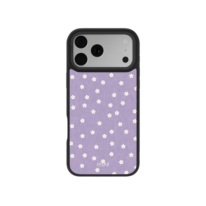 Violet Flora | Purple Daisy iPhone Case by KELAB