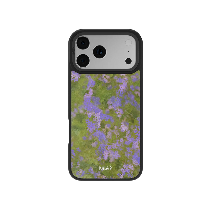 Lavender Bloom | Purple Wildflower iPhone Case by KELAB