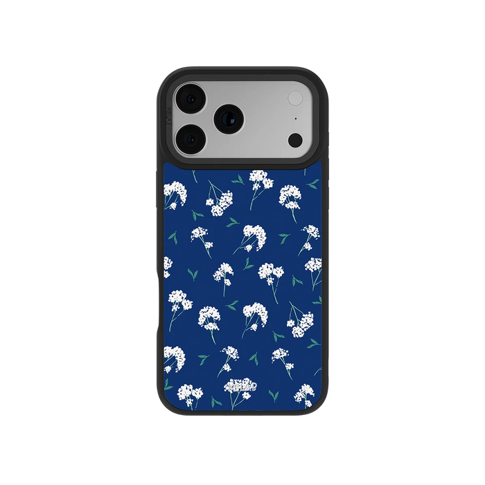 Cobalt Bloom | Blue Floral iPhone Case by KELAB