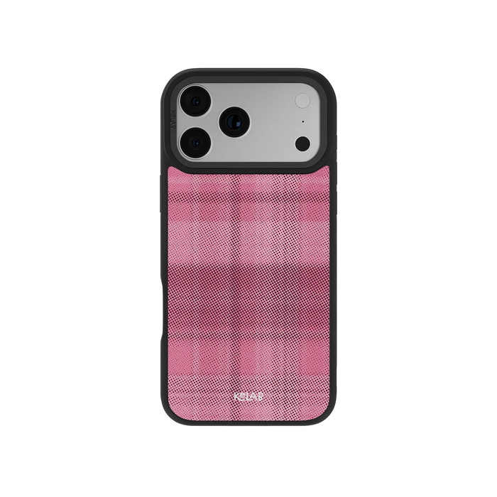 Rosé | Pink Flannel Plaid iPhone Case by KELAB