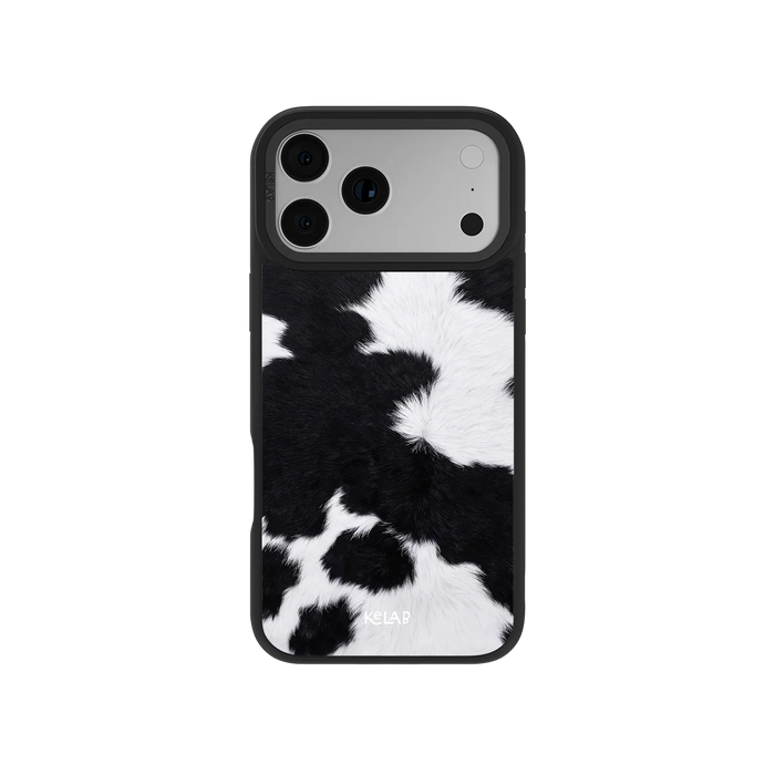 Cow Bell | Black & White iPhone Case by KELAB