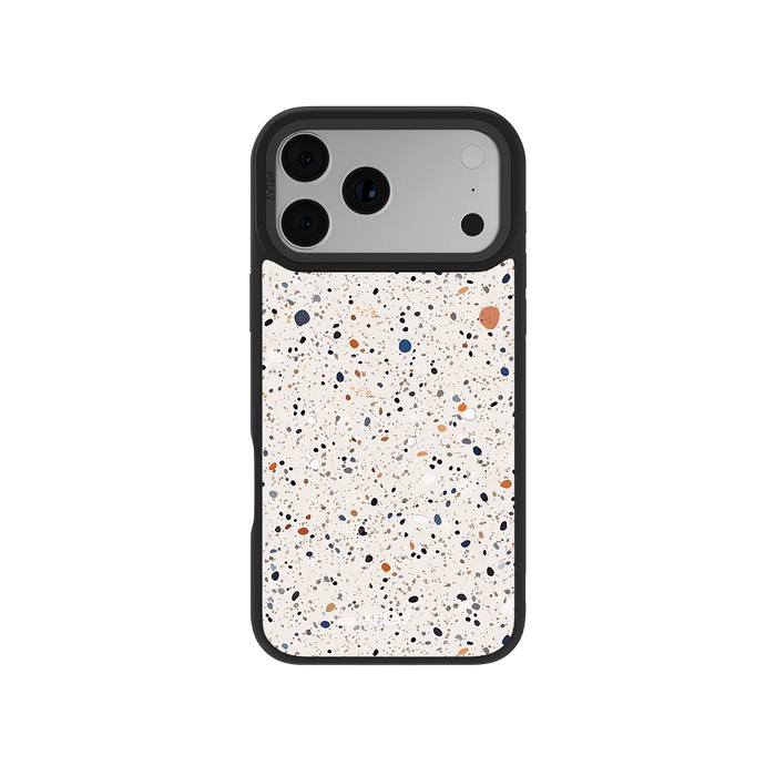 Ivory Haze | Ivory Paint Splatter iPhone Case by KELAB