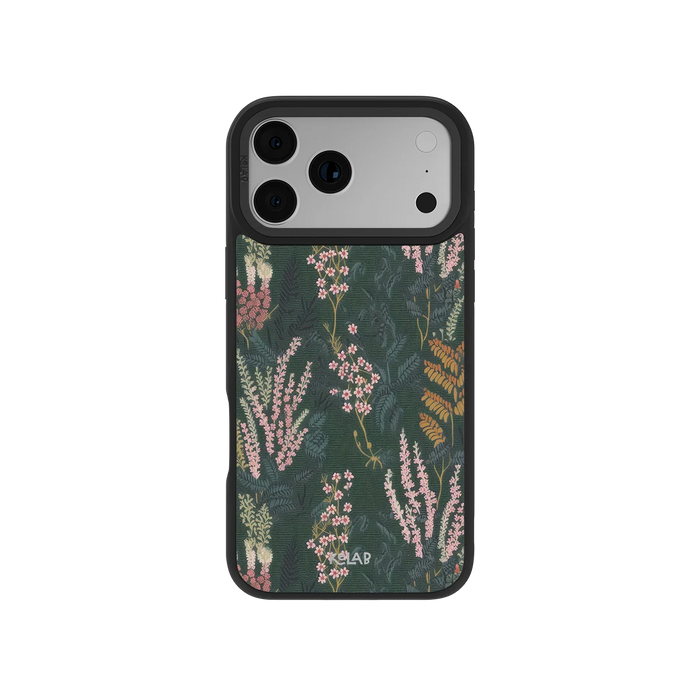 Heather & Hearth | Dark Academia Floral iPhone Case by KELAB