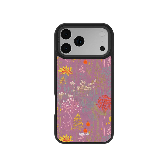 Wildflower Tapestry | Dusty Pink Floral iPhone Case by KELAB