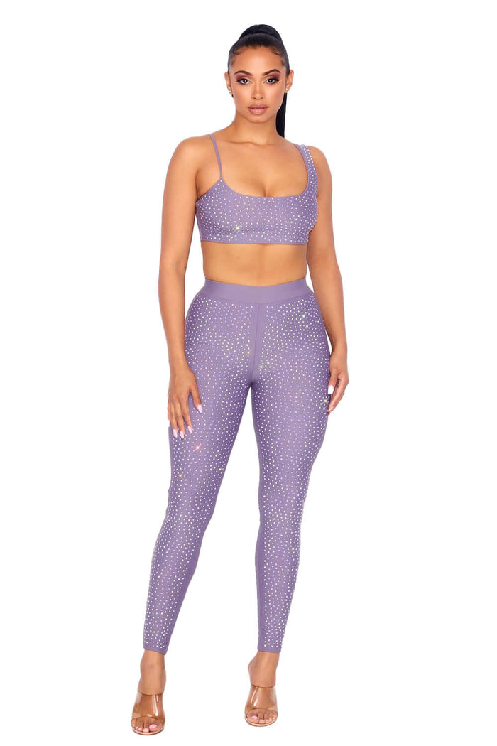 2 PC Bling Legging Set by The House of Stylez