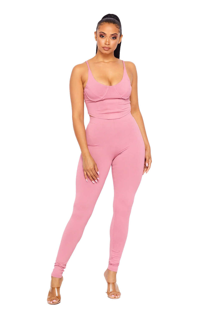 2 PC Tank Legging Set by The House of Stylez
