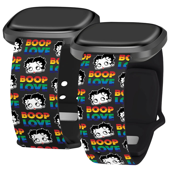 Betty Boop Pride HD Fitbit Versa 3 & Sense 1 Watch Band by Affinity Bands