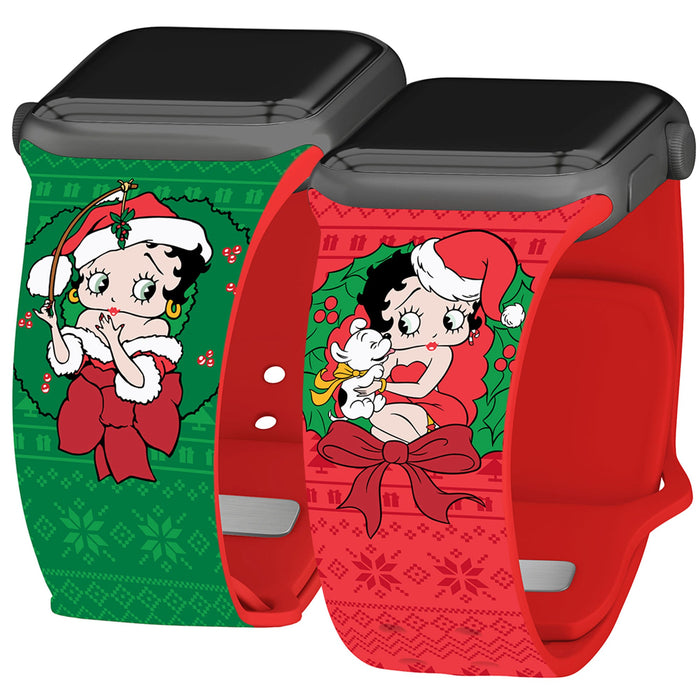 Betty Boop Happy Holidays HD Apple Watch Band by Affinity Bands