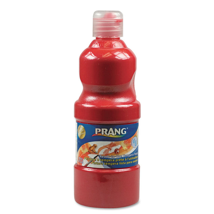 Prang Washable Paint, Red, 16 oz Dispenser-Cap Bottle