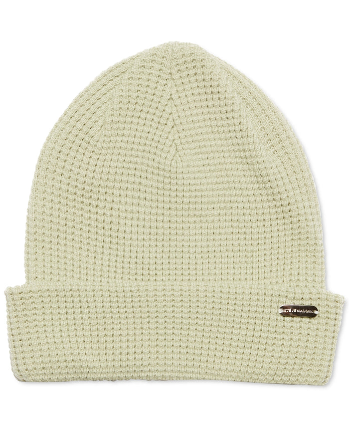 Steve Madden Waffle Beanie by Vanessa Jane