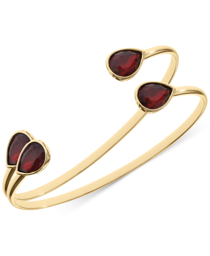Style and Co 2-PC. Set Pear-Shape Stone Cuff Bracelets by Vanessa Jane