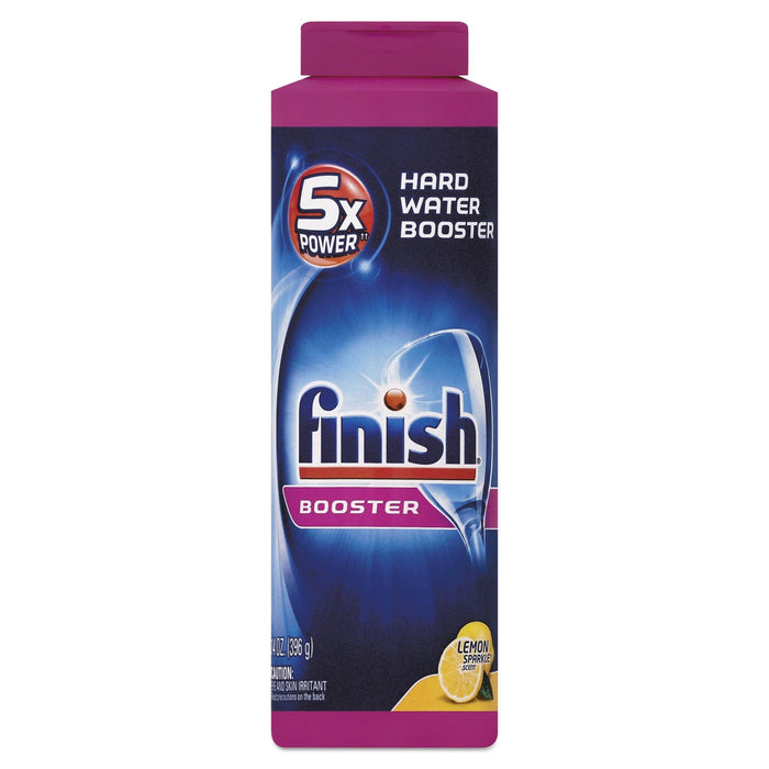 FINISH Hard Water Detergent Booster, 14 oz Bottle, 6/Carton
