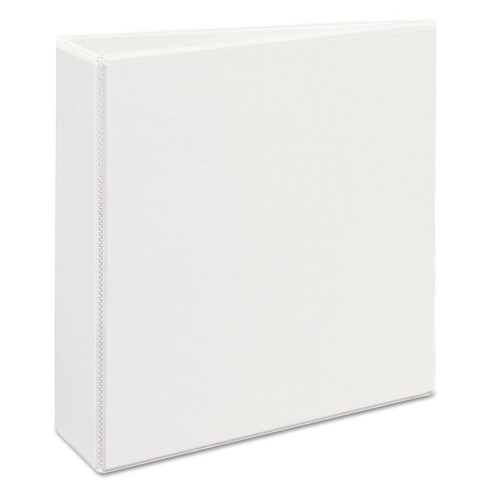 Avery Heavy-Duty View Binder with DuraHinge, One Touch EZD Rings and Extra-Wide Cover, 3 Ring, 3" Capacity, 11 x 8.5, White, (1321)