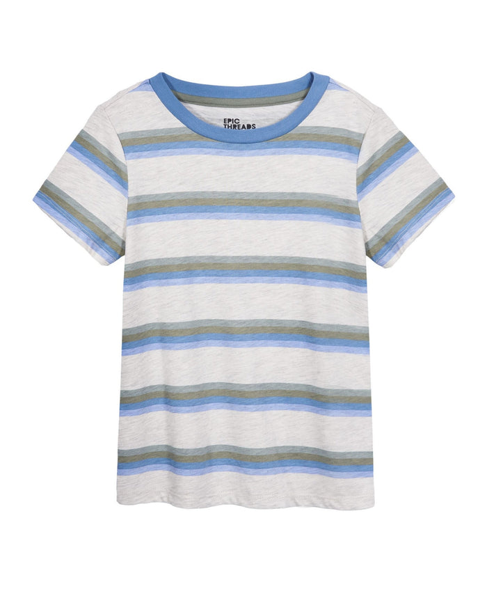 Epic Threads Toddler Boys Striped T-shirt, Size 3T-3 by Vanessa Jane