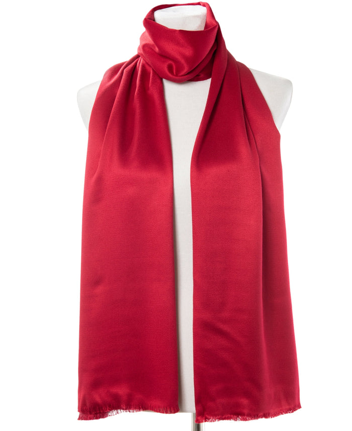 Inc International Concepts Solid Sheen Satin Womens Scarf Wrap Pashmina by Vanessa Jane