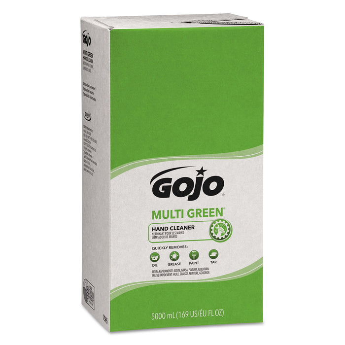 GOJO MULTI GREEN Hand Cleaner Refill, Citrus Scent, 5,000 mL, 2/Carton