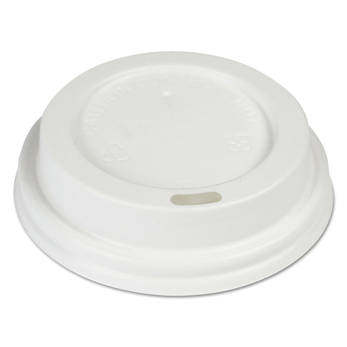 Boardwalk Hot Cup Lids, Fits 8 oz Hot Cups, White, 1,000/Carton