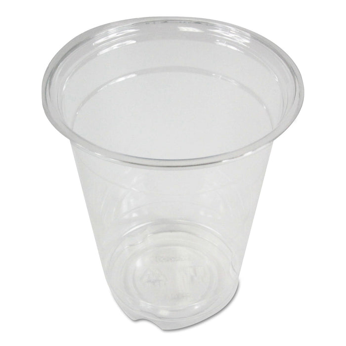 Boardwalk Clear Plastic Cold Cups, 12 oz, PET, 20 Cups/Sleeve, 50 Sleeves/Carton