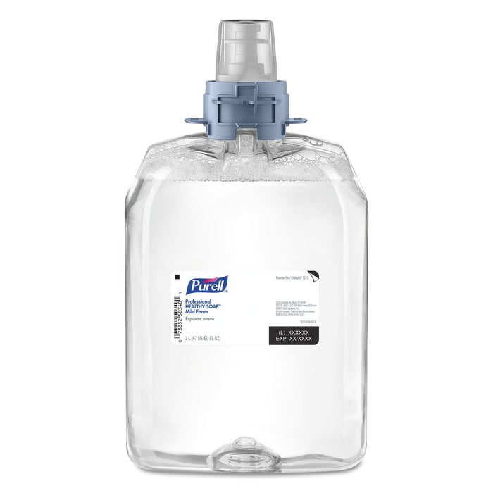 PURELL Professional HEALTHY SOAP Mild Foam, Fragrance-Free, 2,000 mL, 2/Carton