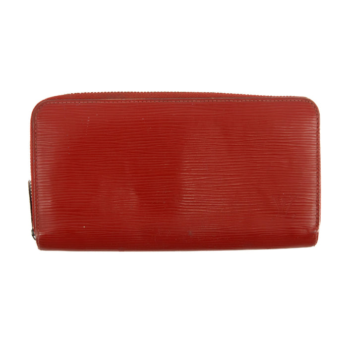Louis Vuitton Red Epi Zippy Long Wallet #3120 by Bolt Boutique