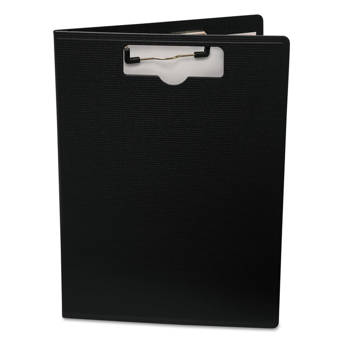Mobile OPS Portfolio Clipboard with Low-Profile Clip, Portrait Orientation, 0.5" Clip Capacity, Holds 8.5 x 11 Sheets, Black