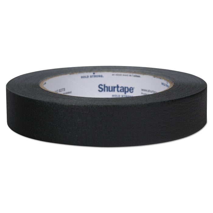Duck Color Masking Tape, 3" Core, 0.94" x 60 yds, Black