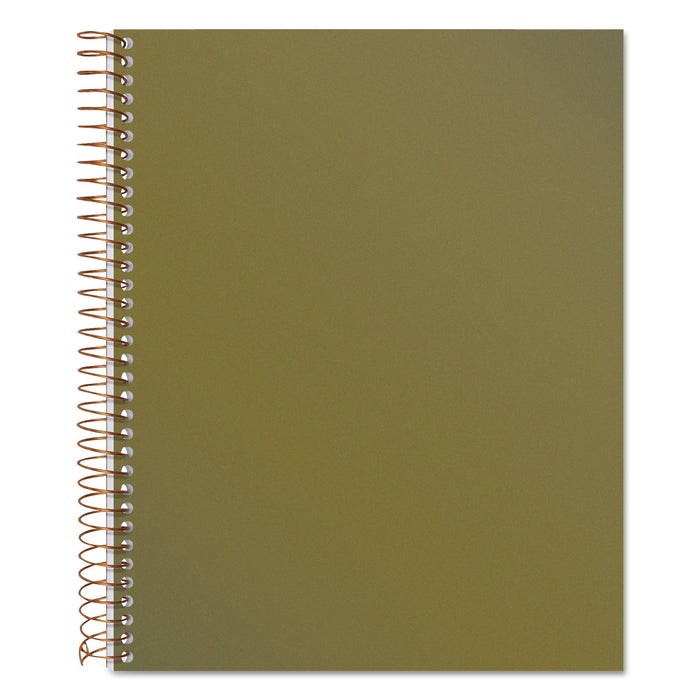 TOPS Docket Gold Project Planner, 1 Subject, Project-Management Format, Narrow Rule, Bronze Poly Cover, 8.5 x 6.75, 70 Sheets