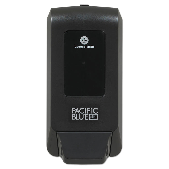 Georgia Pacific Pacific Blue Ultra Soap/Sanitizer Dispenser 1,200 mL Refill, 5.6 x 4.4 x 11.5, Black